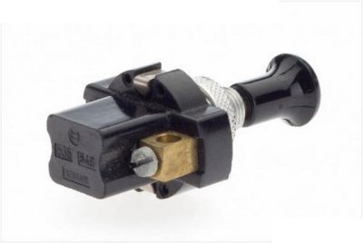 BOSCH Switch Screw-On Type 12V Black NOS - Photo 8