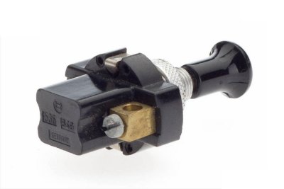 BOSCH Switch Screw-On Type 12V Black NOS