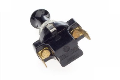 BOSCH Switch Push-On/Quick Disconnect 12V Black NOS