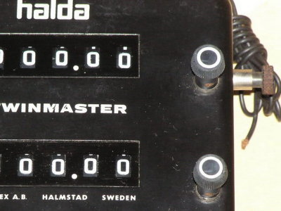 Halda TwinMaster Mechanical Dual Timers #2 (Used) - Photo 3