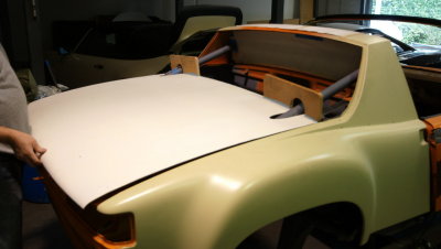 914-6 GT Rear Trunk Lid Modification - Photo 59