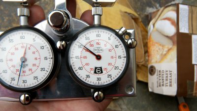 Heuer & Meylan 8-Hour Stopwatches with Single and Dual-Action Mounting Plate - Photo 3