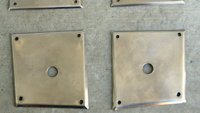 914-6 GT Stainless-Steel Front Hood Pin Plates - Photo 3