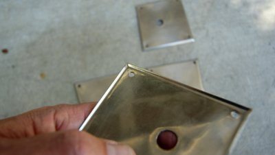 914-6 GT Stainless-Steel Front Hood Pin Plates - Photo 8