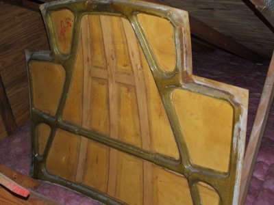 914-6 GT OEM NOS Fiberglass / Balsa Wood Reinforced Front Trunk Lid - No 3