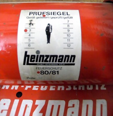 Heinzmann Fire Bottle System Original Decals - Photo 8