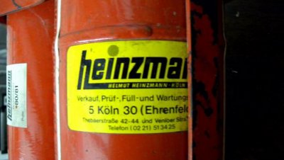Heinzmann Fire Bottle System Original Decals - Photo 9