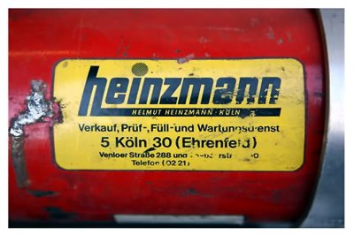 Heinzmann Fire Bottle System Original Decals - Photo 1
