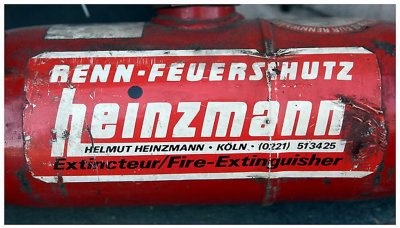 Heinzmann Fire Bottle System Original Decals - Photo 2