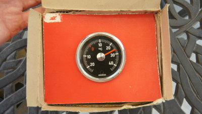 Motometer Outside Thermometer, Celsius, NOS - Photo 10