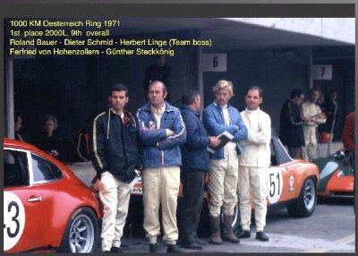 Strhle GT - 1000KM Oesterreich Ring 1971 1st Place 2000L, 9th Overall