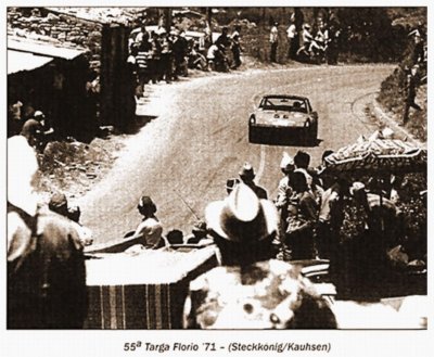 Strahle at the 1971 Targa Florio - Photo 4