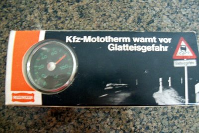 eBay Auction - Motometer Outside Thermometer Fahrenheit - Photo 1