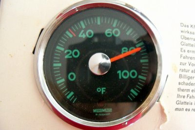 eBay Auction - Motometer Outside Thermometer Fahrenheit - Photo 2