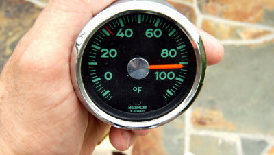 Motometer Fahrenheit Outside Thermometer - Photo 21