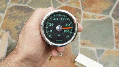 Motometer Fahrenheit Outside Thermometer - Photo 22