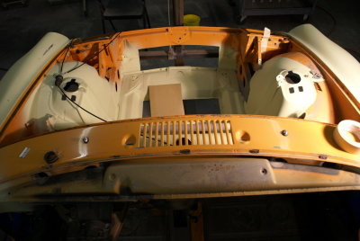 914-6 GT Mechanical Headlight Raisers - Cable Splitter Installation Photo Sequence - Photo 1