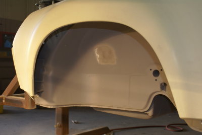 914-6 GT Mechanical Headlight Raisers - Left Side Installation Photo Sequence - Photo 53