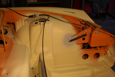 914-6 GT Mechanical Headlight Raisers - Left Side Installation Photo Sequence - Photo 61