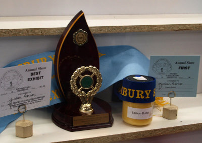 Prize-winning lemon butter