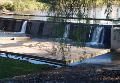 Weir on Parramatta River