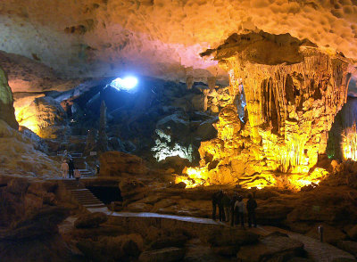 Cave ceiling