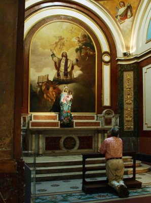 A side chapel in the cathedral