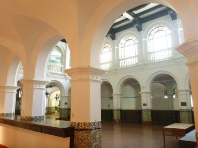 Interior: Former Banco Hipotecario Nacional building