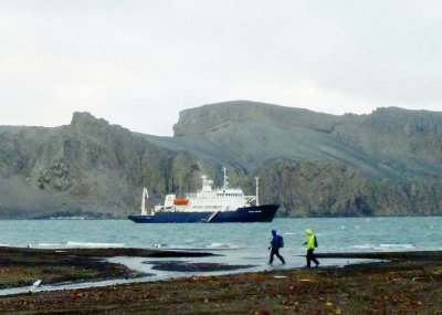 Polar Pioneer in Whalers Bay