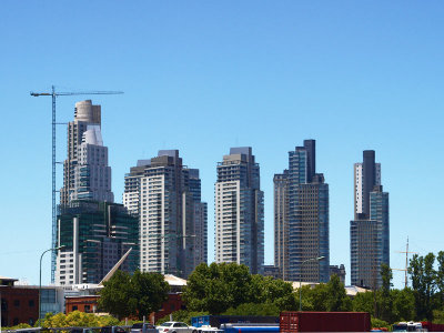 New buildings in Puerto Madero