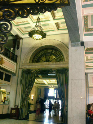 Foyer of the Peace Hotel