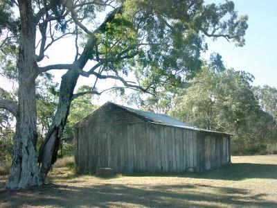 Old shed at Cattai National Park