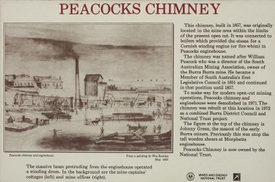 Information about Peacocks Chimney