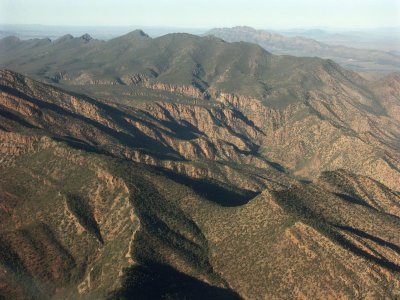 350: Wilpena: View from scenic flight
