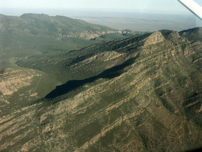 343: Wilpena: View from scenic flight