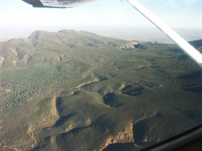 341: Wilpena: View from scenic flight
