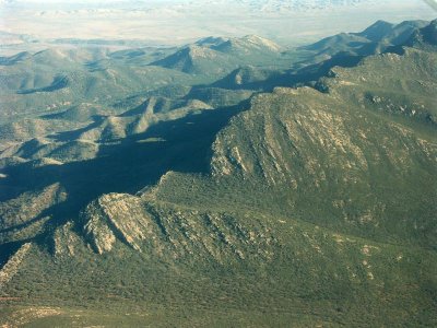 337: Wilpena: View from scenic flight