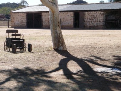 At the old telegraph station