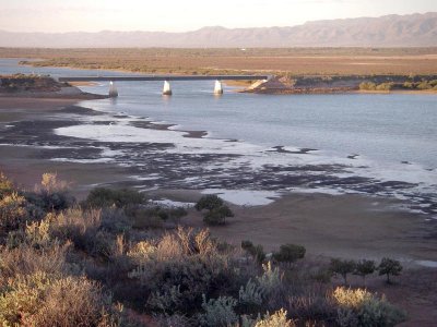 Shallow head of Spencer Gulf