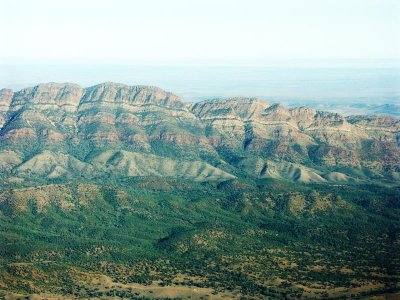 334: Wilpena: View from scenic flight