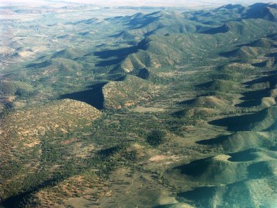 336: Wilpena: View from scenic flight