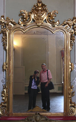 Gubbio - In the Palace mirror.jpg
