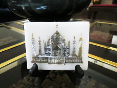 Taj Mahal marble plaque jpg