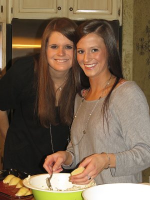 Ali and Adrienne in the kitchen.jpg