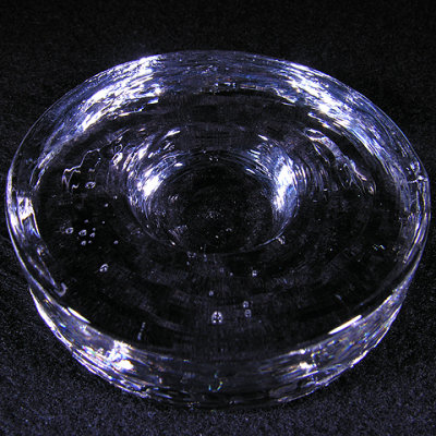 Large Glass Stand  Size: 2.25 x 0.60  Price: $6