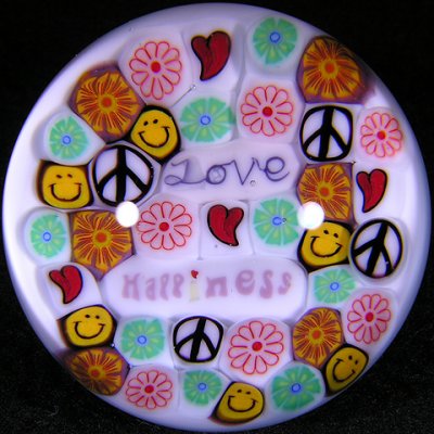 Peace, Love....and a Bullet Size: 1.67 Price: SOLD