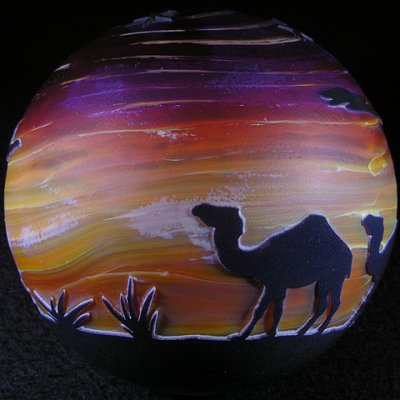 Purple Sahara Sunset Size: 3.43 Price: SOLD