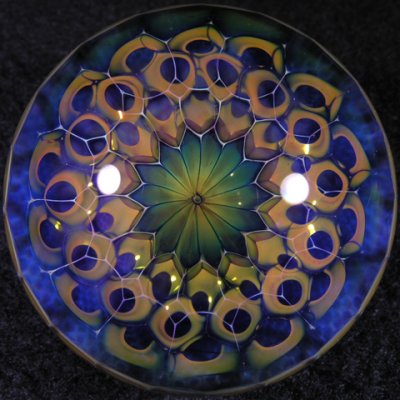 This was a brand new design for Travis just for this marble, FANTASTIC!