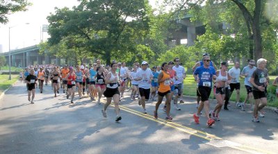 Queens 10K run 6/30/12