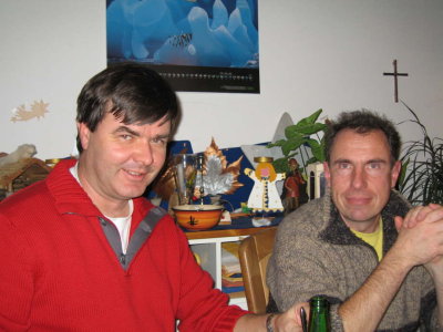 Silvester 2007, Gustl mit Hans